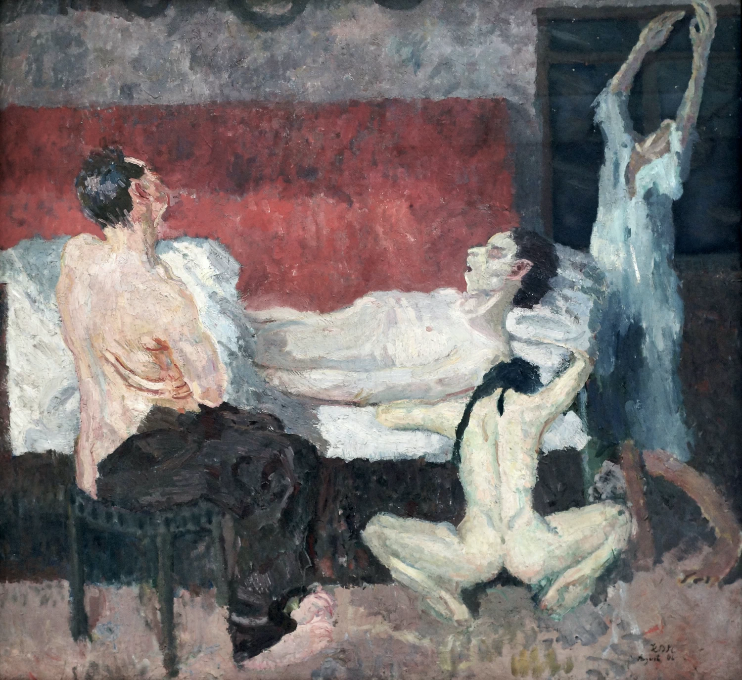 Grande scena di morte, 1906 - Pinakothek der Moderne, München